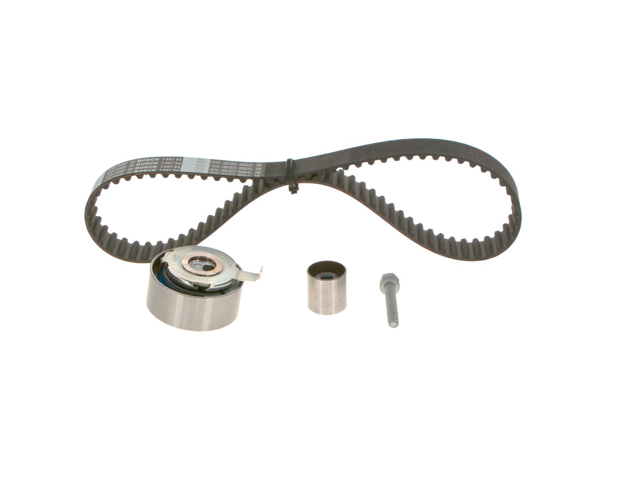 BOSCH Kit de distribution (1 987 946 667) pour AUDI Q7 (4LB) 3.0 TDI quattro (165 KW / 224 CH / de 2009)