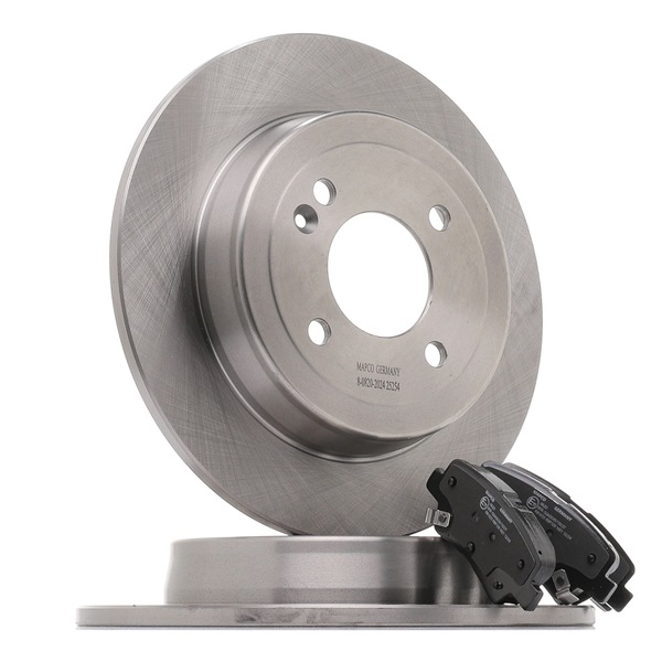 OEM 583023XA30 MAPCO Remschijven en blokken 47254 voor TOYOTA, KIA, HYUNDAI, SKODA, SSANGYONG