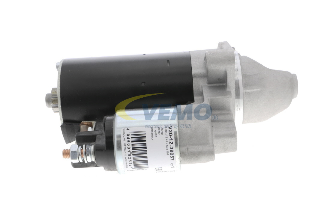 OEM 12417626546 VEMO Motorino avviamento V20-12-38057 per BMW