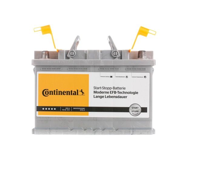 OEM 000915105FC Continental  Batterie 2800012001280 für VW, AUDI, OPEL, SKODA, RENAULT