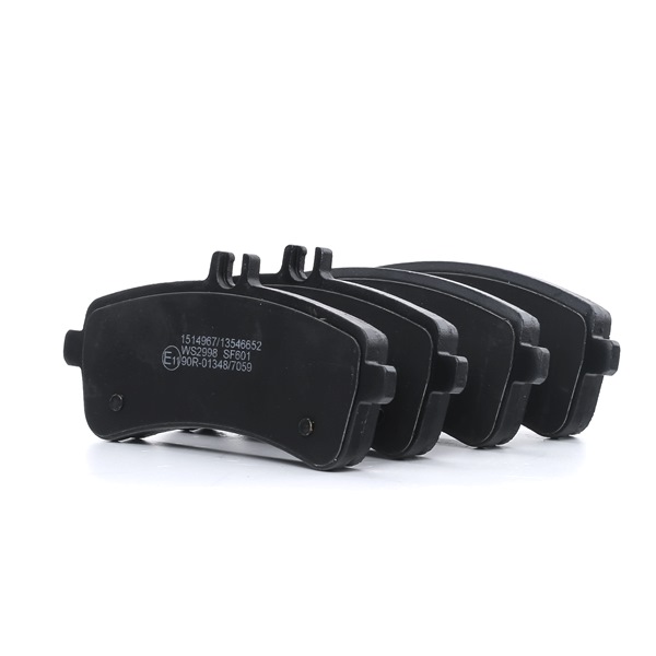 OEM A0084200720 RIDEX Jarrupalat, levyjarru 402B1159 varten MERCEDES-BENZ
