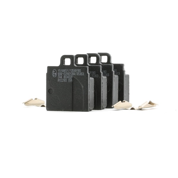 OEM 0060750567 RIDEX Jarrupalat, levyjarru 402B1187 varten FIAT, ALFA ROMEO, LANCIA