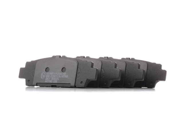 OEM 0446650070 RIDEX Jarrupalat, levyjarru 402B1210 varten TOYOTA, OPEL, SUZUKI, LEXUS, SATURN