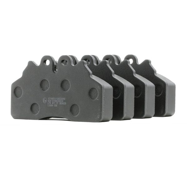 OEM 2996520 RIDEX Brake pad set 402B1242 for IVECO