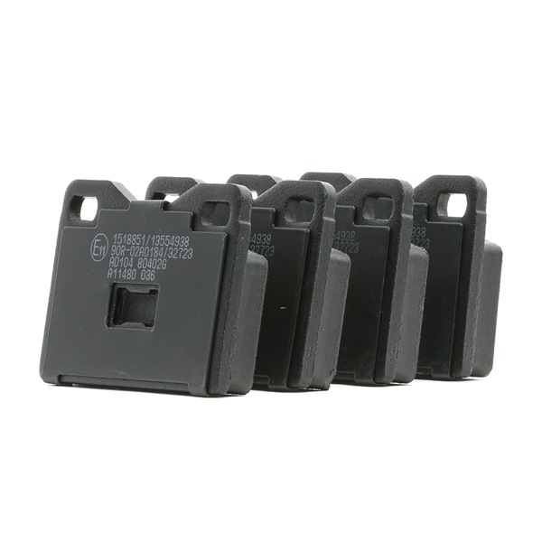 OEM 34111160173 RIDEX Kit pastiglie freni 402B1258 per VOLKSWAGEN, BMW, AUDI, VOLVO, FERRARI