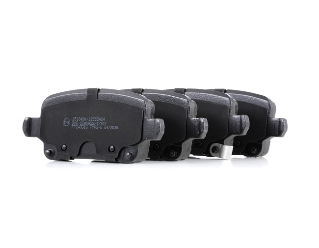 RIDEX Brake pad set (402B1261) for VAUXHALL Astra Mk VII (K) Hatchback (B16) 1.2 Turbo (107 KW / 145 HP / from 2019)