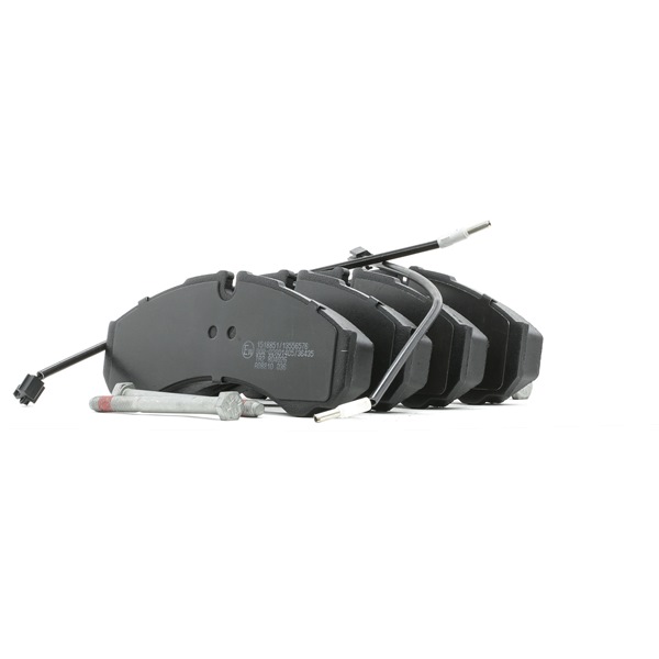 Remblokken (402B1273) van RIDEX Voor IVECO DAILY V Bestelwagen/Bus 29S11, 29L11, 35C11, 35S11, 40C11 (78 KW / 106 PK / Van 2011)