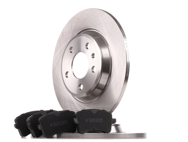 OEM 8K0615601J RIDEX Kit dischi e pastiglie 3405B0029 per VOLKSWAGEN, AUDI, SEAT, SKODA