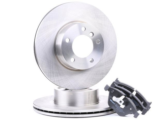 OEM 34116774875 RIDEX Bremseskiver og klodser 3405B0118 med BMW, MINI