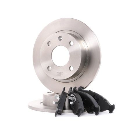 OEM 1010502 RIDEX Kit dischi e pastiglie 3405B0257 per FORD, MAZDA