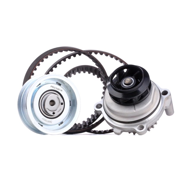OEM 16100811 RIDEX Distributieriem set + waterpomp 3096W0010 voor VOLKSWAGEN, MERCEDES-BENZ, AUDI, VOLVO, FIAT