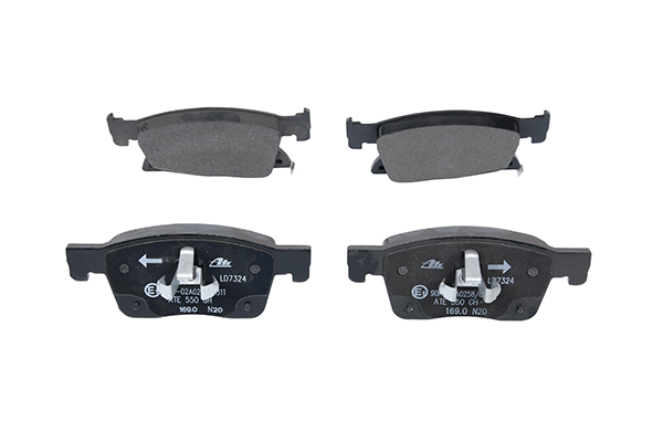 OEM 95526567 ATE Jarrupalat, levyjarru 13.0470-7324.2 varten OPEL, CHEVROLET, VAUXHALL
