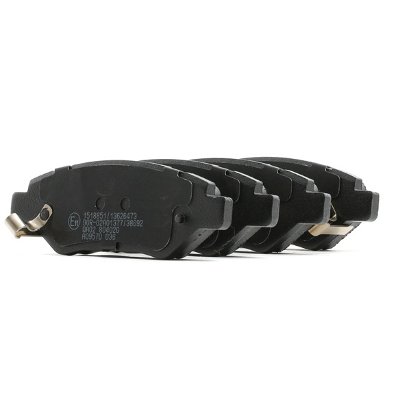 OEM 20876917 RIDEX Jarrupalat, levyjarru 402B1311 varten OPEL, SAAB, CHEVROLET, CADILLAC, BUICK