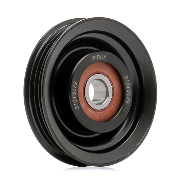 RIDEX Rolo tensor, correia trapezoidal estriada (310T0179) para NISSAN Note (E11, NE11) 1.4 LPG (65 KW / 88 CV / de 2006)
