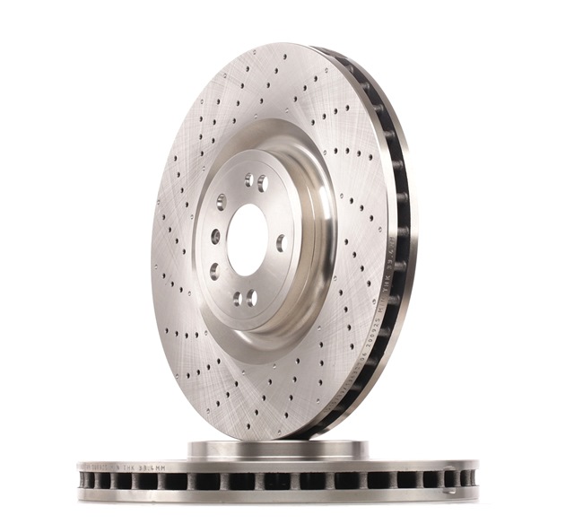 OEM A1664211600 RIDEX Brake disc 82B1359 for MERCEDES-BENZ