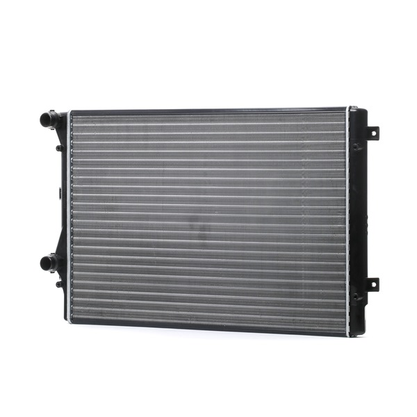 OEM 1K0121253L RIDEX Radiator, motorkjøling 470R0623 for VW, AUDI, FORD, SKODA, SEAT