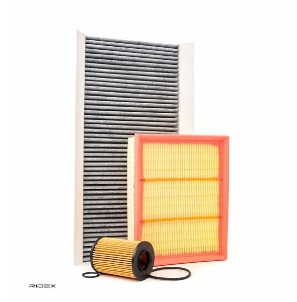RIDEX Kit de filtros (4055F0056) para MERCEDES-BENZ Classe A (W169) A 170 (169.032, 169.332) (85 KW / 116 CV / de 2004)