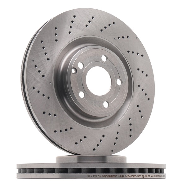OEM 2184210412 RIDEX Brake disc 82B1304 for MERCEDES-BENZ