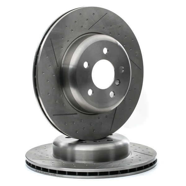 RIDEX Bremseskive (82B1435) til BMW 3 Touring (F31) 330 d (190 KW / 258 HK / fra 2012)