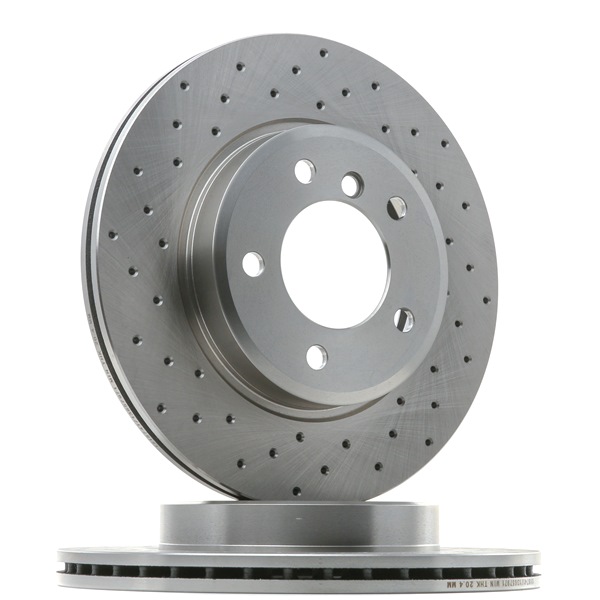 OEM 34111164539 RIDEX Disco freno 82B1729 per BMW