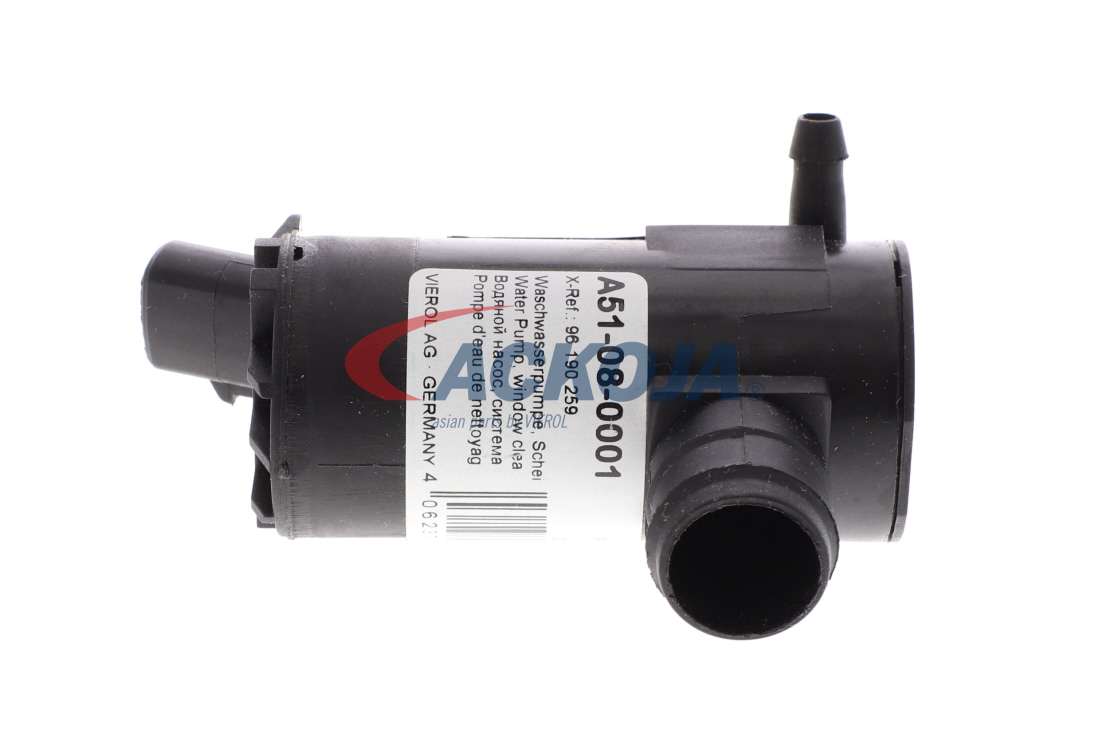 OEM 96190259 ACKOJA Pompa acqua lavaggio, Pulizia cristalli A51-08-0001 per KIA, CHEVROLET, DAEWOO