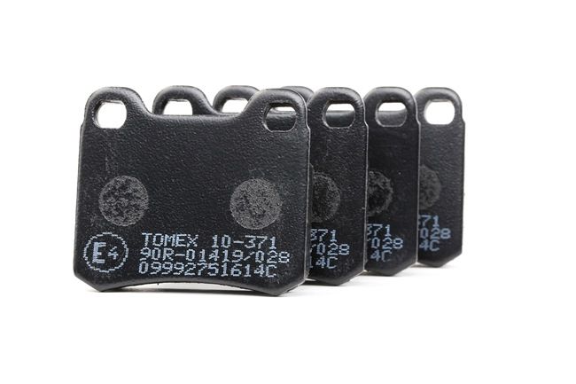 OEM A0004209820 TOMEX brakes Brake pad set TX 10-371 for MERCEDES-BENZ