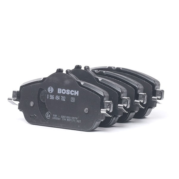 OEM A0084203720 BOSCH Pastilhas de travão 0 986 494 782 para MERCEDES-BENZ