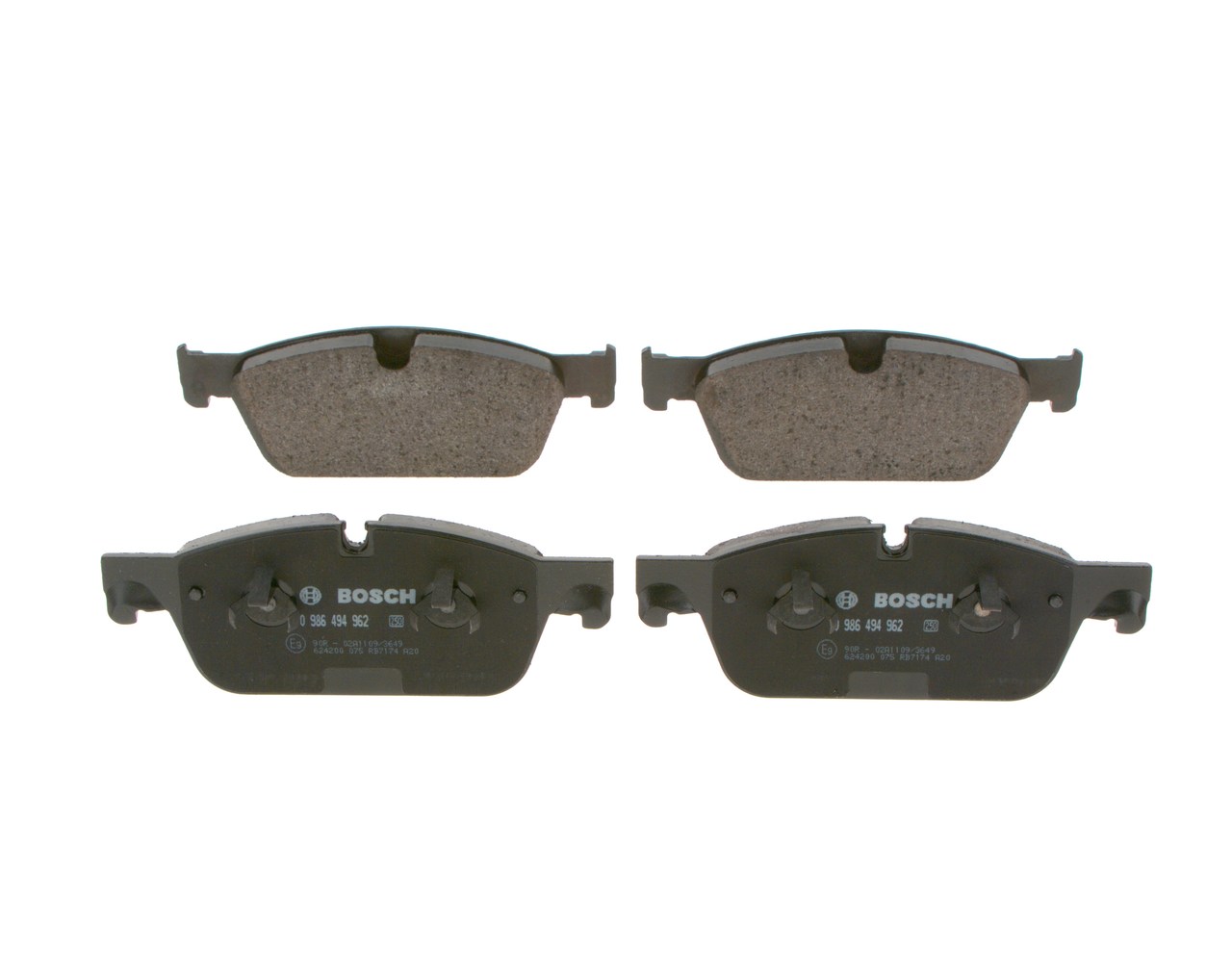 OEM 0074207920 BOSCH Jarrupalat, levyjarru 0 986 494 962 varten MERCEDES-BENZ