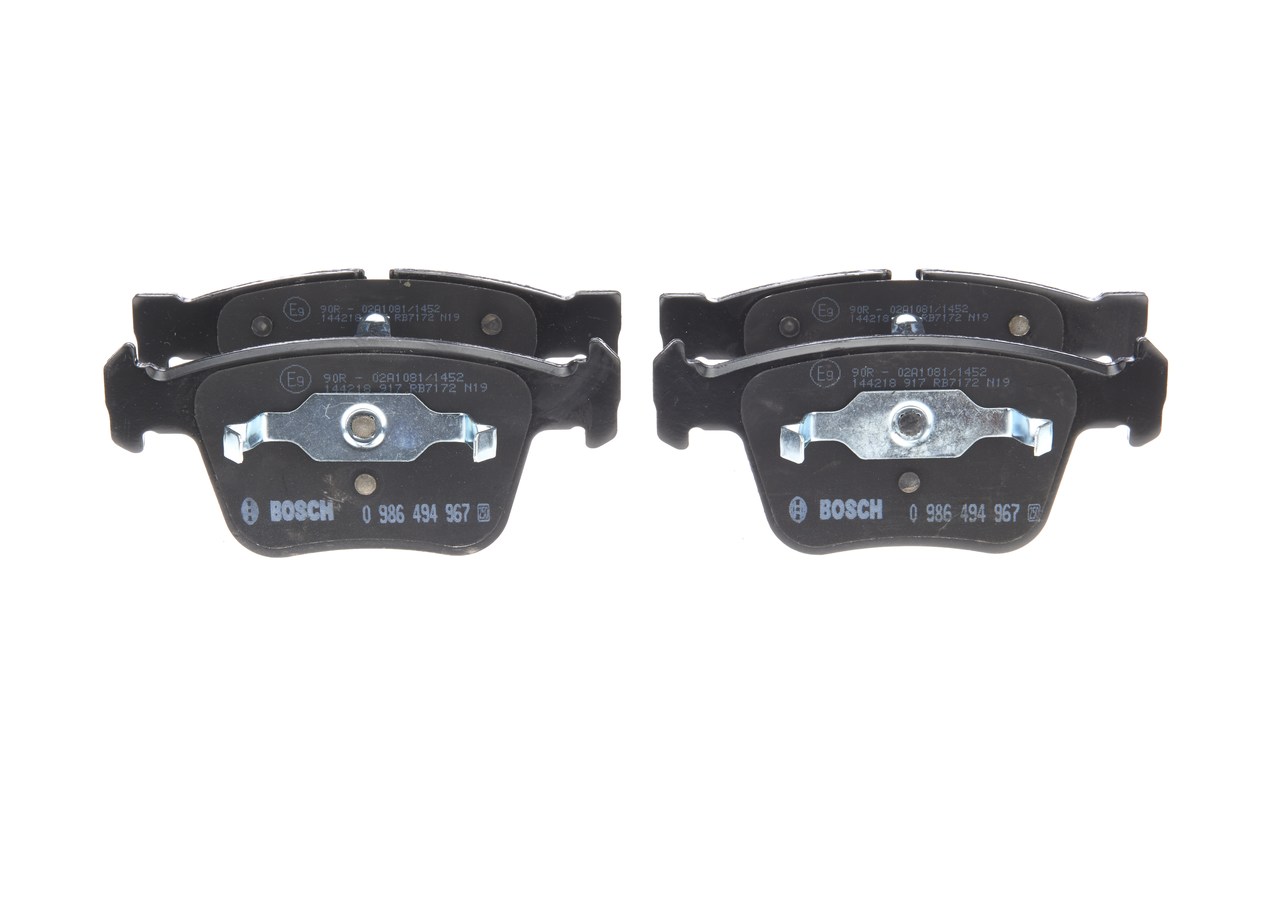OEM A0054208220 BOSCH Jarrupalat, levyjarru 0 986 494 967 varten MERCEDES-BENZ