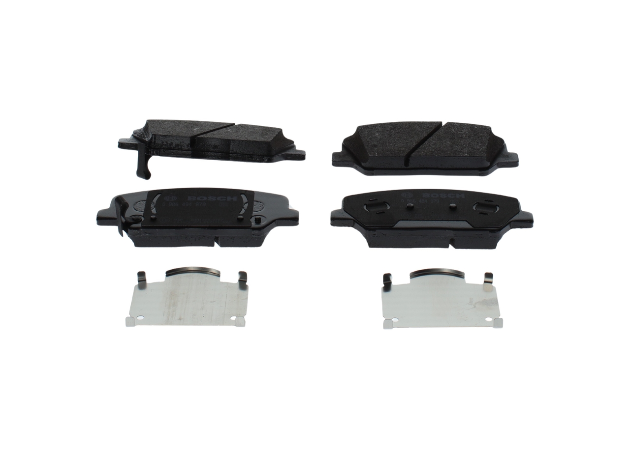 OEM 581012TA20 BOSCH Brake pad set 0 986 494 979 for HYUNDAI, KIA
