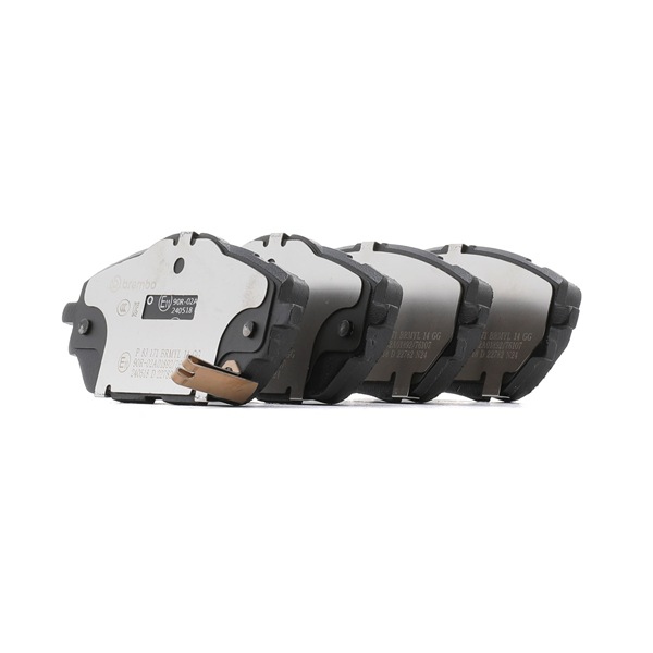 BREMBO Bromsbelägg & bromsbeläggsats P 83 171