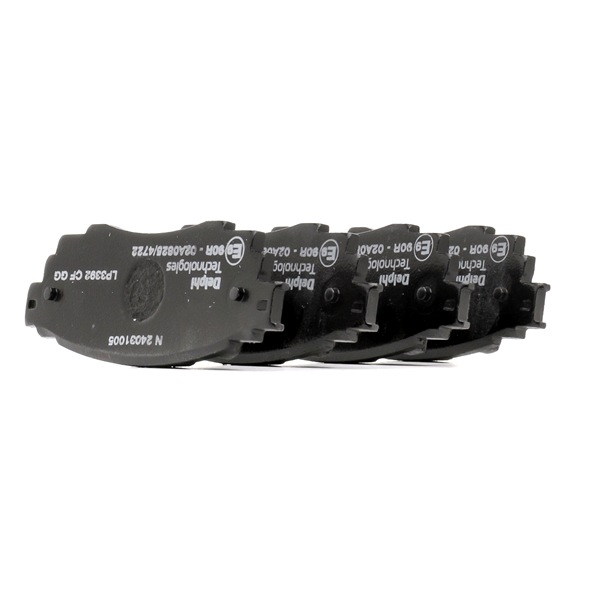 OEM 0446633220 DELPHI Bromsbelägg LP3392 för TOYOTA, LEXUS, DAIHATSU, SATURN