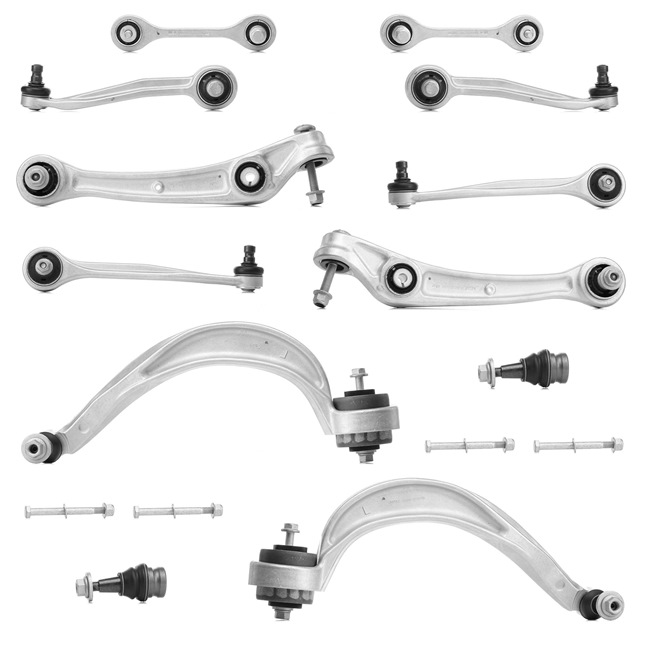 OEM 4G0407693D MEYLE Jogo de braços oscilantes, suspensão de rodas 116 050 0263/HD para RENAULT, VW, AUDI, SEAT, TOYOTA