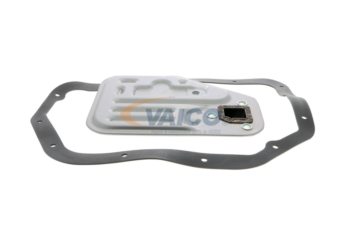 VAICO Hydraulikfiltersatz, Automatikgetriebe (V37-0248) in erstklassiger Qualität für MITSUBISHI Lancer IV Limousine (C6_A, C7_A) 1.5 12V (C62A) (66 KW / 90 PS / de 1990)