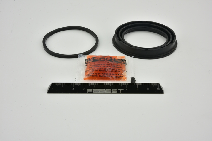 FEBEST Juego de reparación, pinza de freno (2075-CONF) para CHRYSLER Voyager / Grand Voyager III (GS) 3.8 i AWD (131 KW / 178 CV / de 1995)