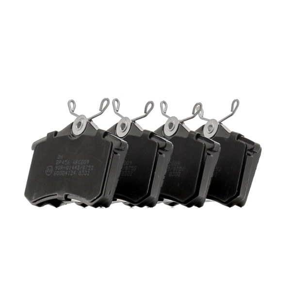 OEM 1H0698451F QUINTON HAZELL Jarrupalat, levyjarru BP456 varten VW, VOLVO, FORD, AUDI, NISSAN