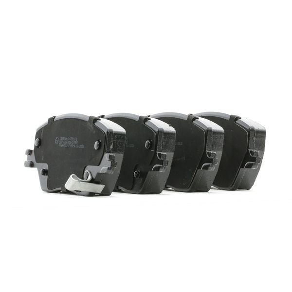 Kit pastiglie freni 402B1327 da RIDEX