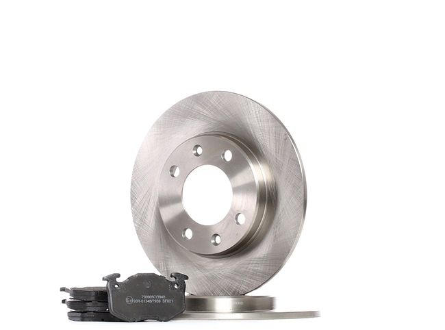 OEM 172201 RIDEX Bremseskiver og -klosser 3405B0330 for VW, VOLVO, PEUGEOT, CITROЁN, RENAULT