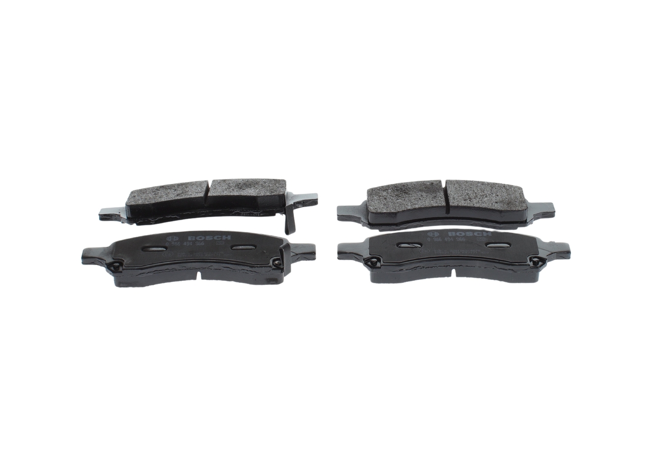 BOSCH Kit pastiglie freni 0 986 494 966 BOSCH Pastiglie dei freni 0 986 494 966