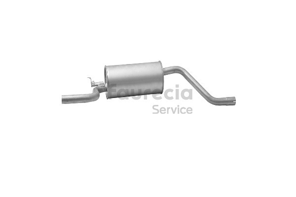 OEM 60538290 Faurecia Takaäänenvaimentaja FS01002 varten FIAT, ALFA ROMEO, LANCIA, AUTOBIANCHI