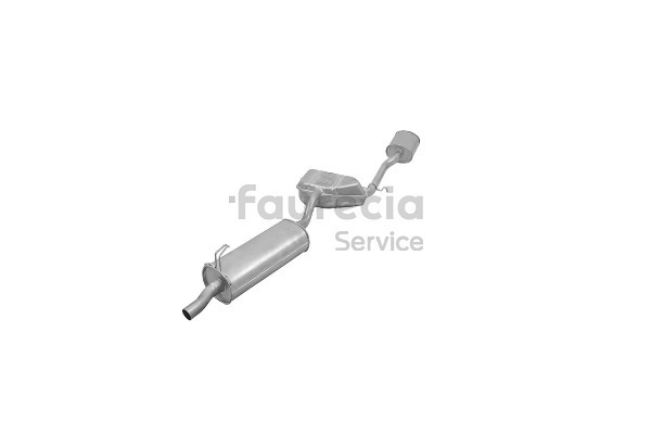 OEM 60630412 Faurecia Marmitta FS01086 per FIAT, ALFA ROMEO, LANCIA