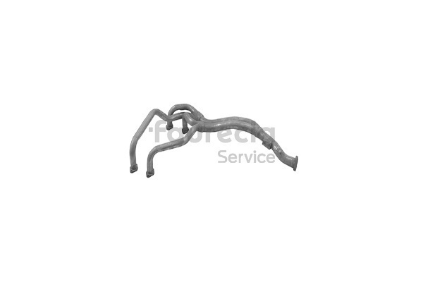 OEM 60611576 Faurecia Pakoputki FS01122 varten FIAT, ALFA ROMEO, LANCIA