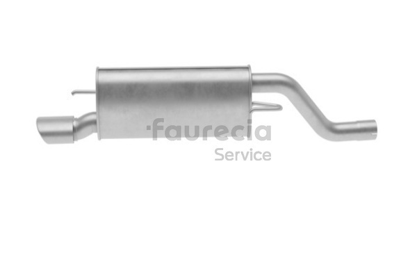 OEM 50515146 Faurecia Takaäänenvaimentaja FS01307 varten FIAT, ALFA ROMEO, LANCIA