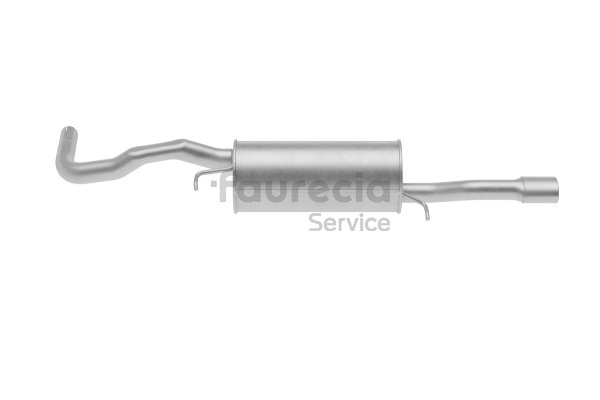 Faurecia Bakre eksospotte FS03134 Lyddemper eksos / bakre lyddemper Faurecia FS03134