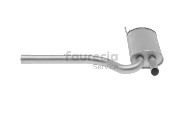 Fremre eksospotte (FS03167) fra Faurecia for AUDI A4 Avant (8D5, B5) 1.8 (85 KW / 115 HK / Fra 1995)
