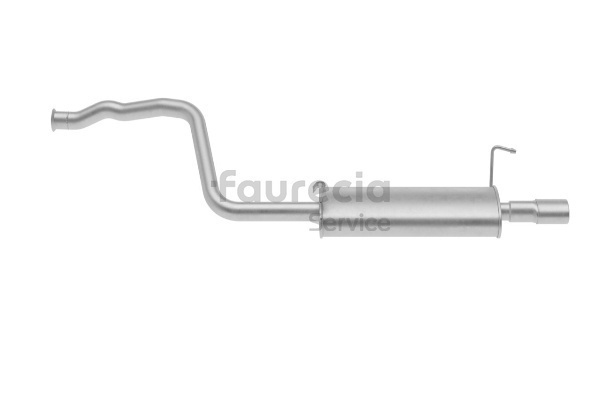 OEM 8A0253609M Faurecia Marmitta FS03212 per VOLKSWAGEN, AUDI, SEAT, SKODA