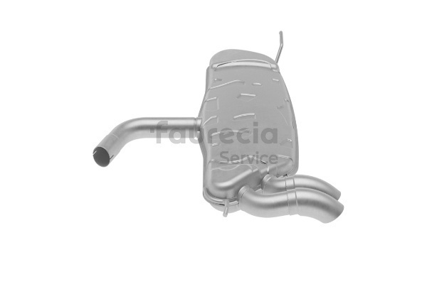 Lyddemper eksos / bakre lyddemper Faurecia FS03229