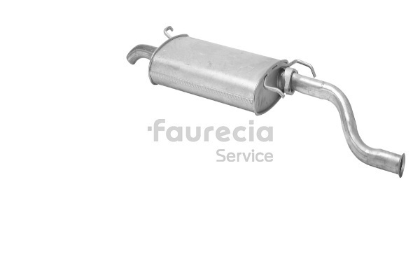 Bakre eksospotte (FS05102) fra Faurecia for ROVER CABRIOLET (XW) 214 1.4 (70 KW / 95 HK / Fra 1990)