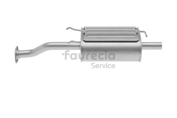 Faurecia Bakre eksospotte FS05114 Lyddemper eksos / bakre lyddemper Faurecia FS05114