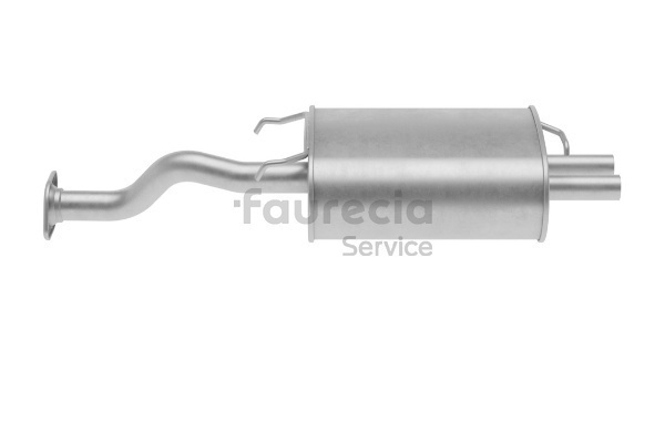 Lyddemper eksos / bakre lyddemper Faurecia FS05118